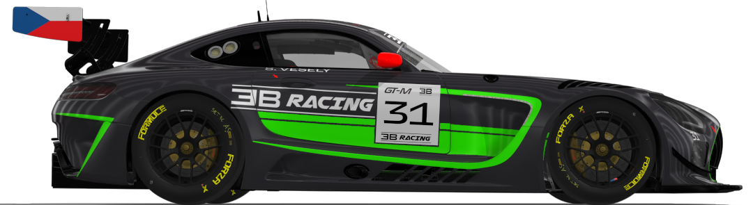 Auto týmu East Block Racing Black