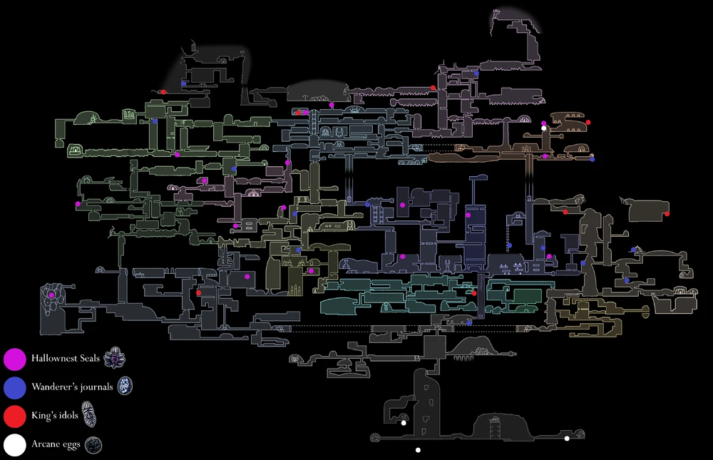 Relics map